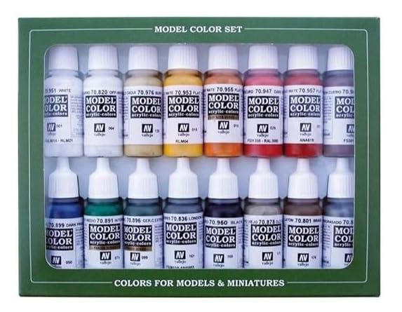 فاليجو مجموعة ألوان فاليخو - ألوان نابليون الفرنسية والبريطانية 1789-1815 | ألوان نماذج | ألوان عالية الصبغة | تشطيبات تاريخية لمجموعات النماذج والتماثيل المصغرة | 16 زجاجة × 18 مل (0.60 أونصة سائلة) - Image 2